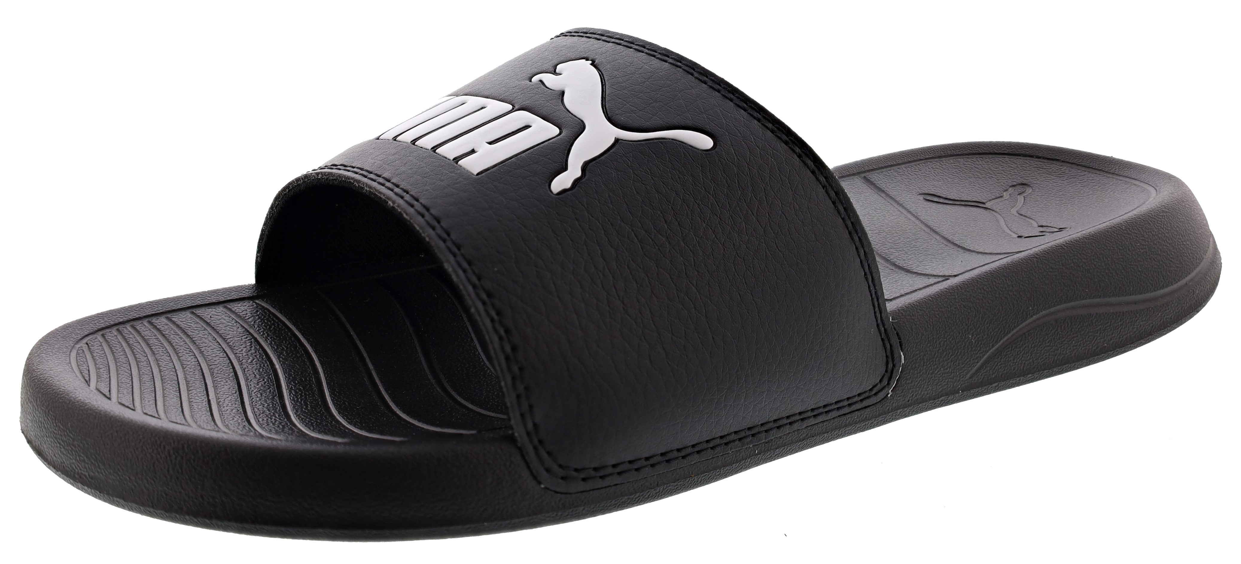  Puma Kids Popcat 20 Slip On Slides 