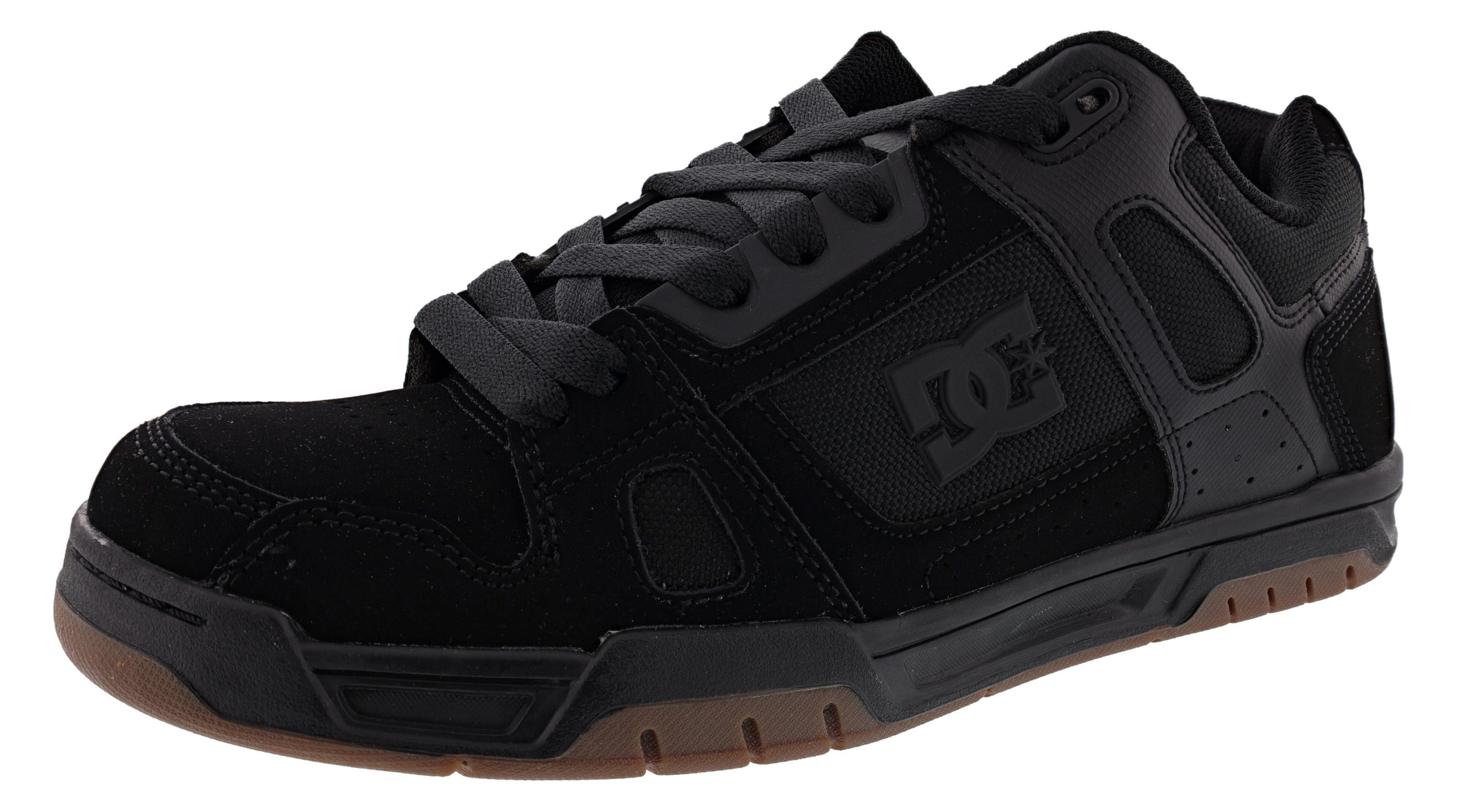  DC Men's Stag Skating Shoes with Padded Tongue 