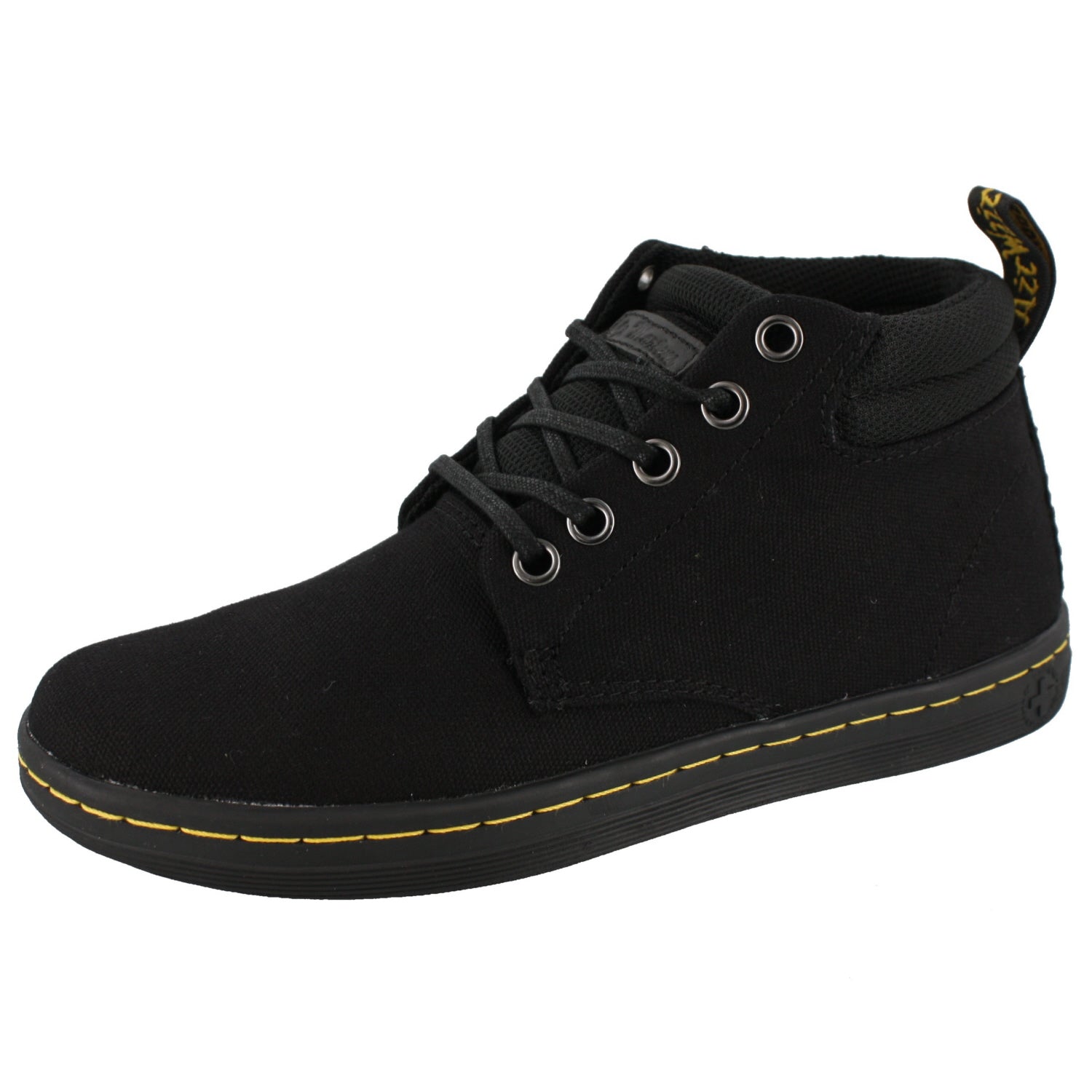  Dr. Martens Women's Belmont Canvas AirWair Air Cushion Sole Durable 5 Eye Boots 