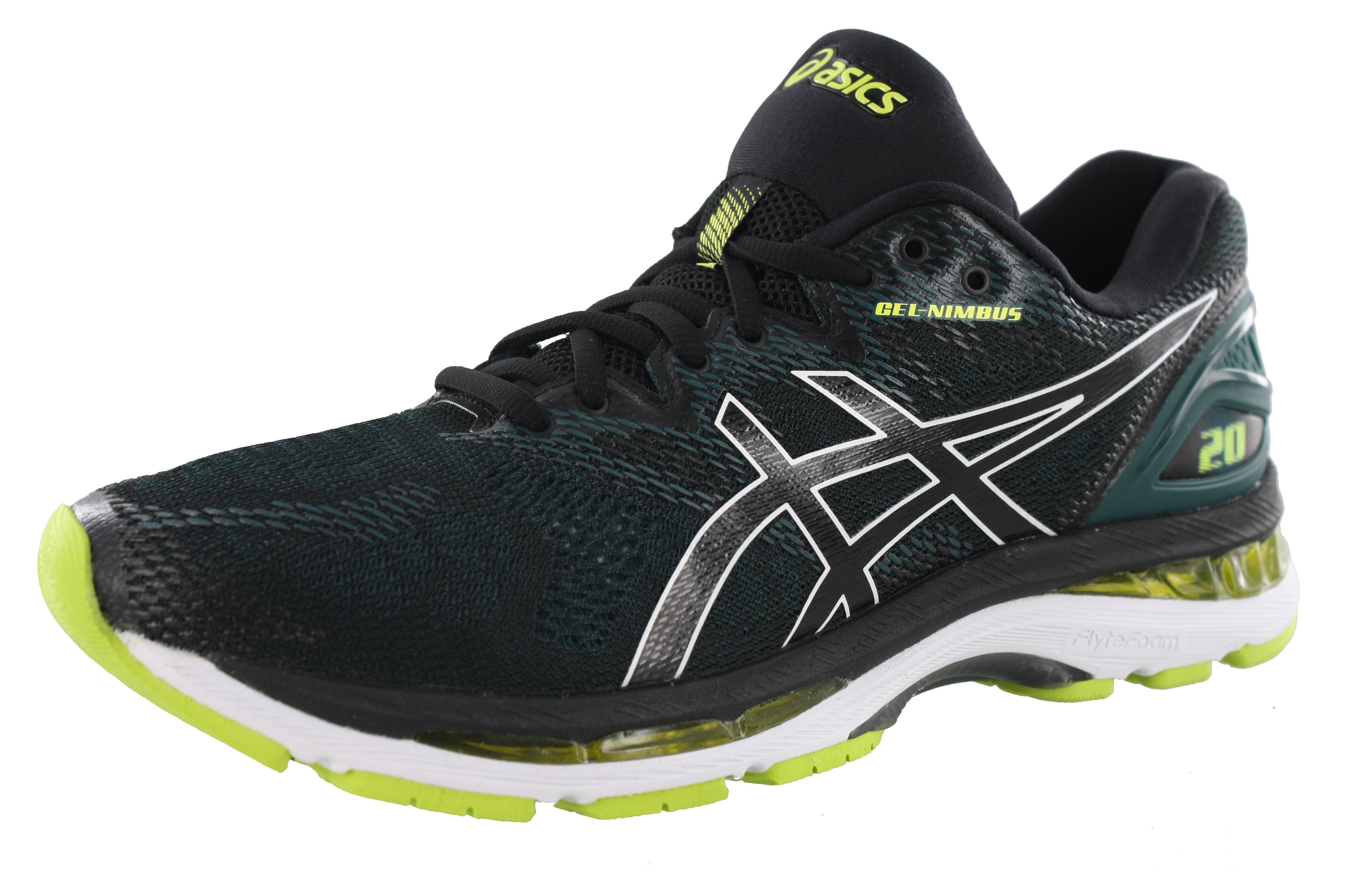  ASICS Men Walking Trail Cushioned Running Shoes Gel Nimbus 20 