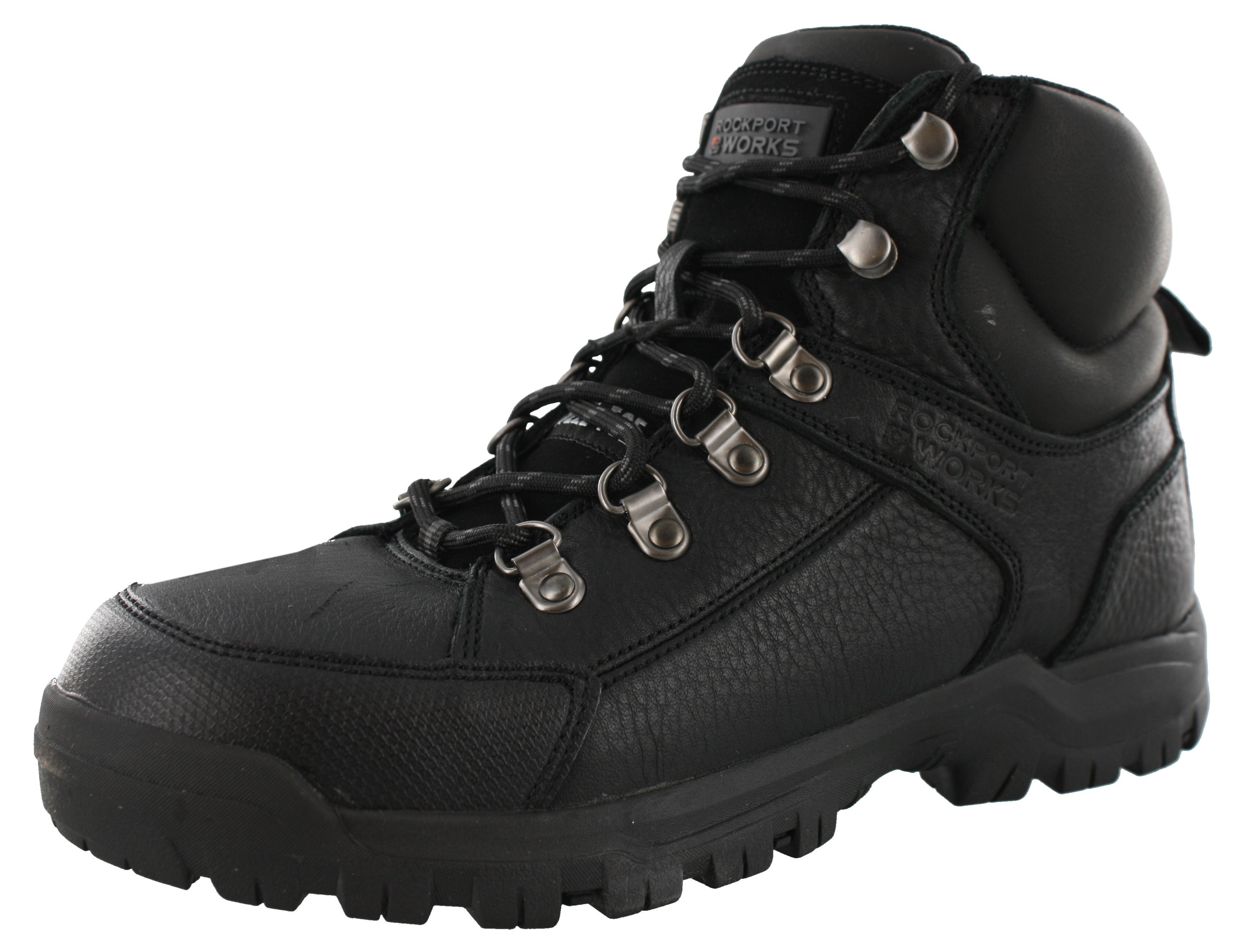  Rockport Men Lembert Steel Toe Wide WIdth Work Hiker Industrial Boots 