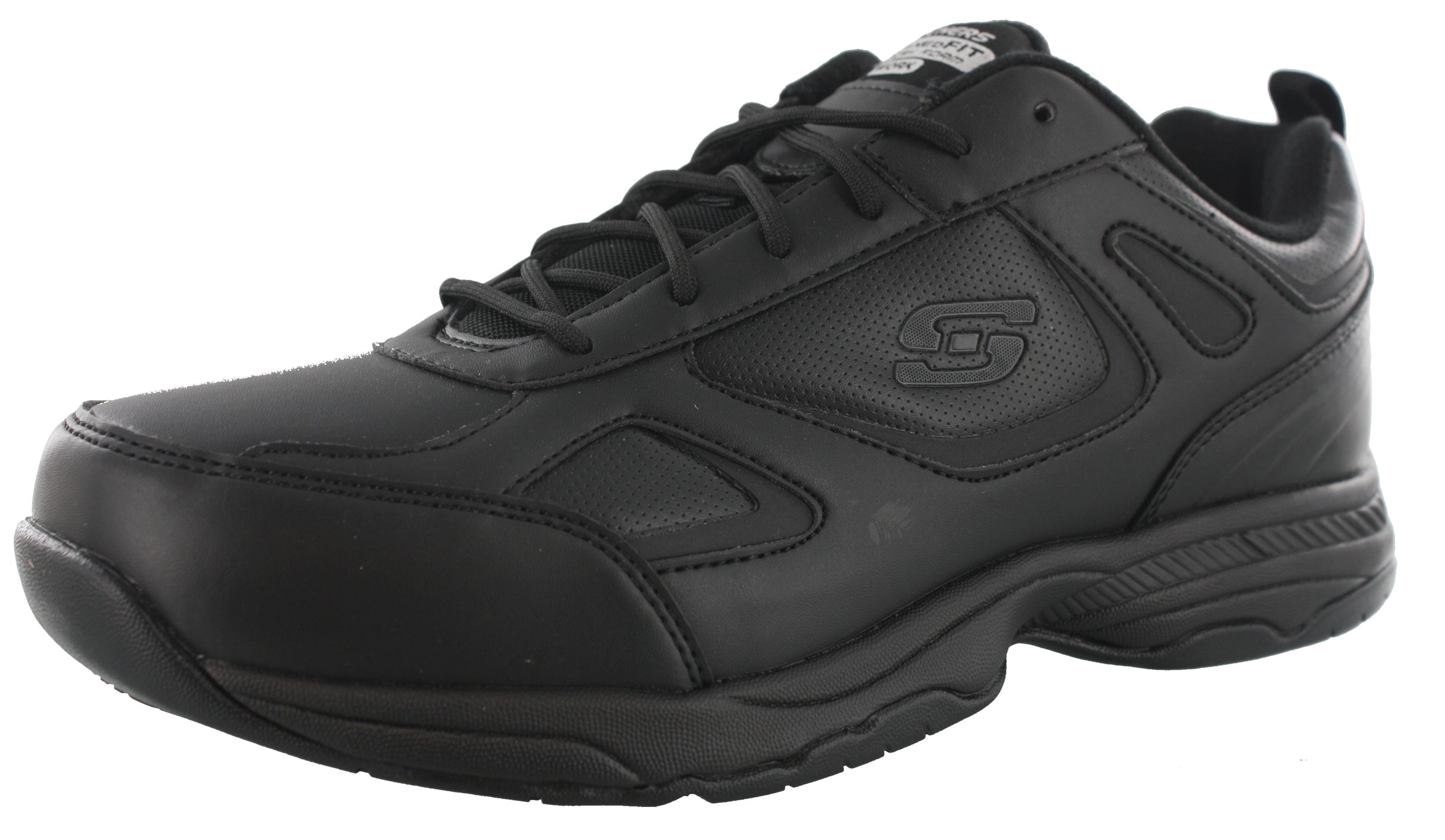  Skechers Mens Slip Resistant Wide Width Work Shoes Dighton 