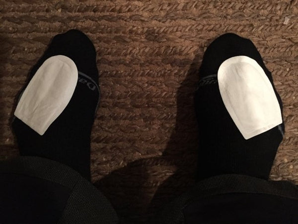 The temperature of the hand and foot warmers