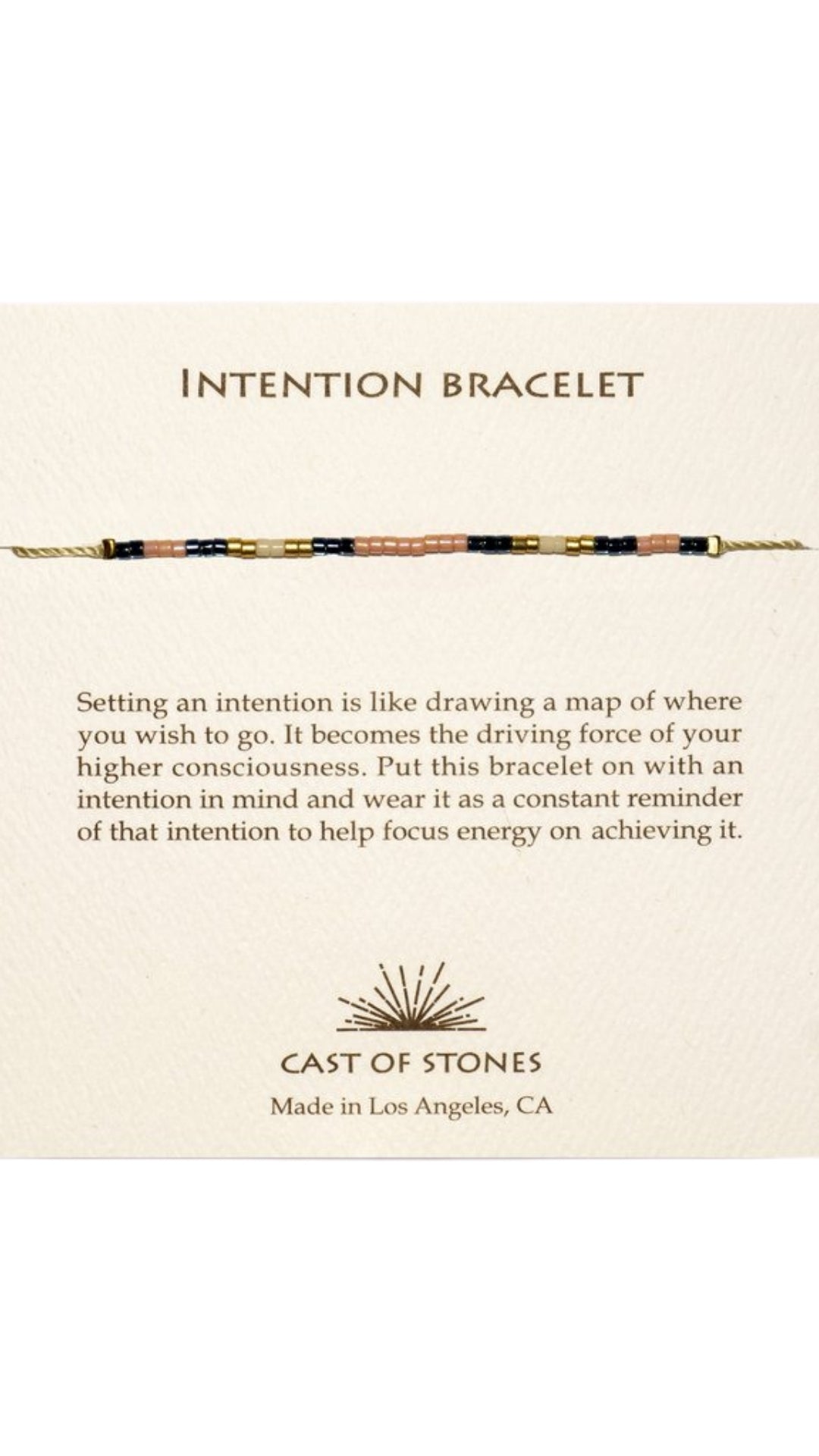 Intention Bracelet