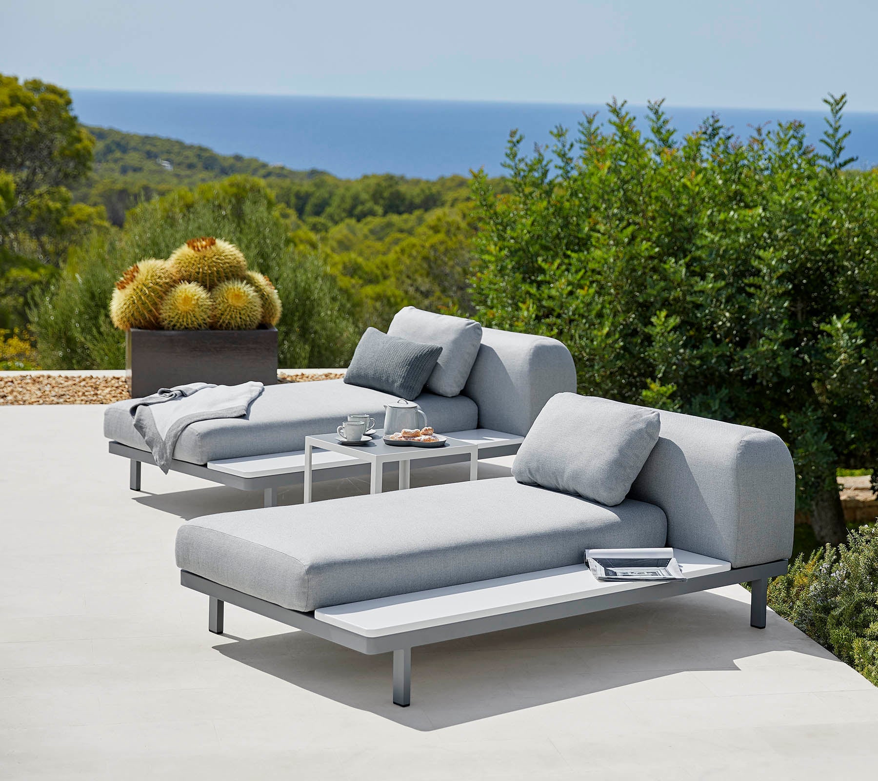 Cane-Line - Space 2-seater module sofa - 6540AI