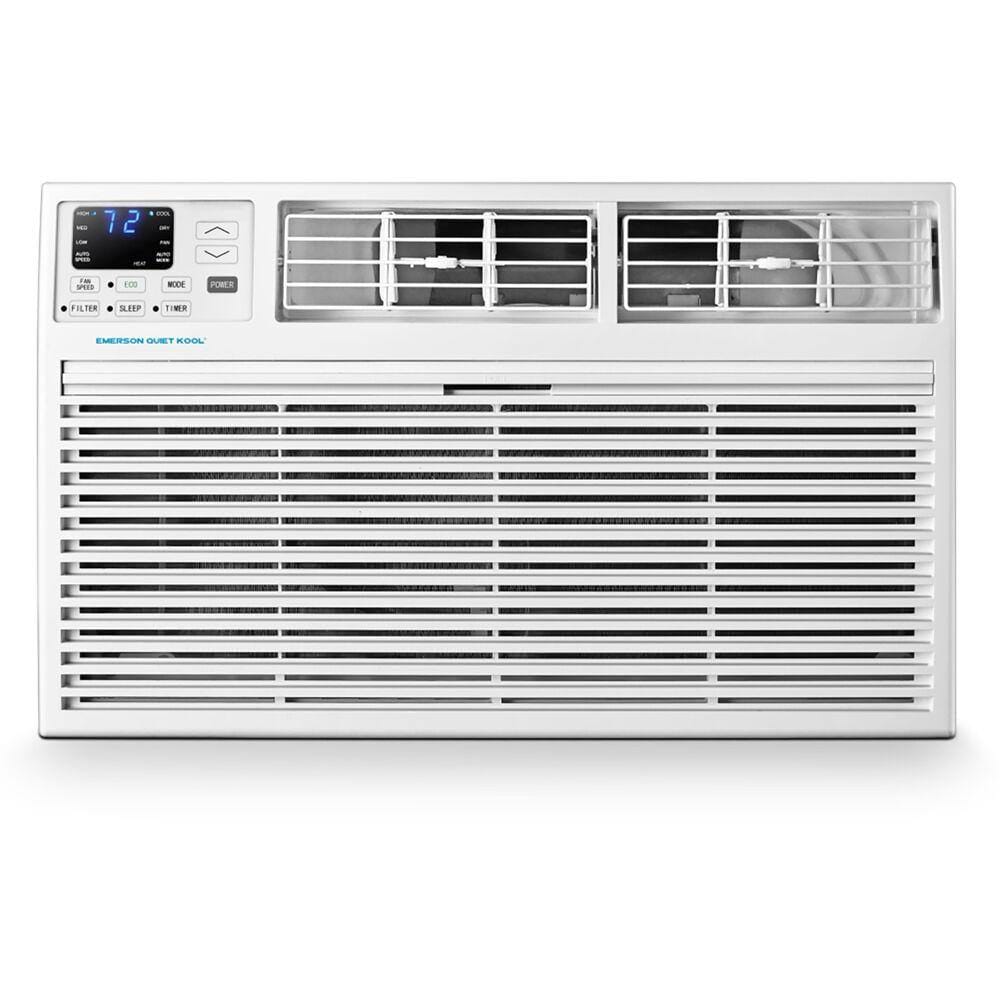 Emerson Quiet Kool 230V 10,000 BTU Through-the-Wall Air Conditioner with 10,600 BTU Supplemental Heating