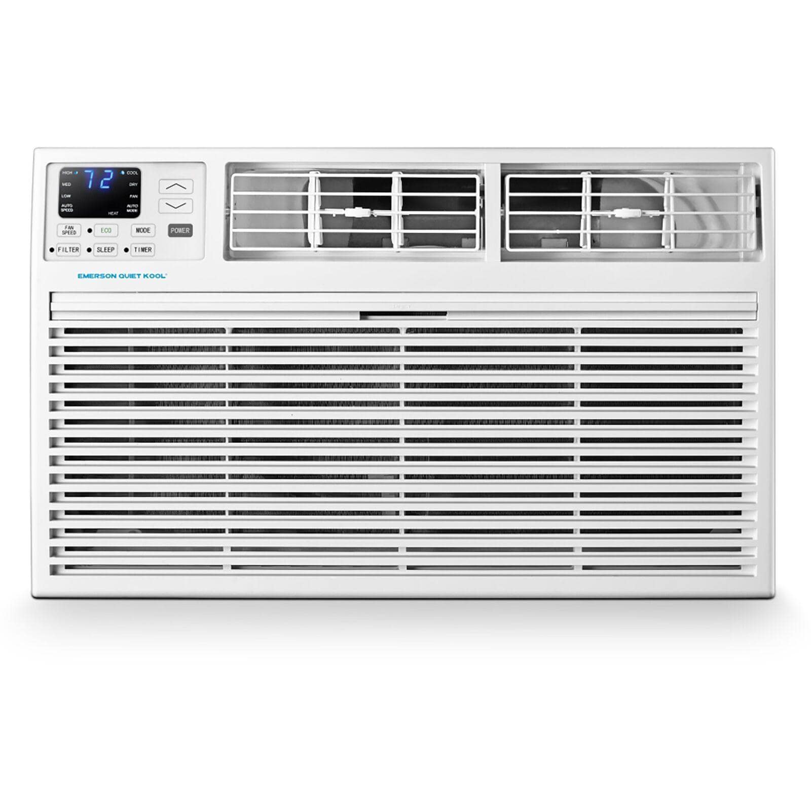 Emerson Quiet Kool 230V 10,000 BTU Through-the-Wall Air Conditioner with 10,600 BTU Supplemental Heating