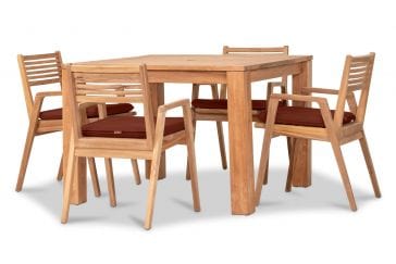 Harmonia Living - Link 5 Piece Dining Set | HL-LINK-TK-5DS