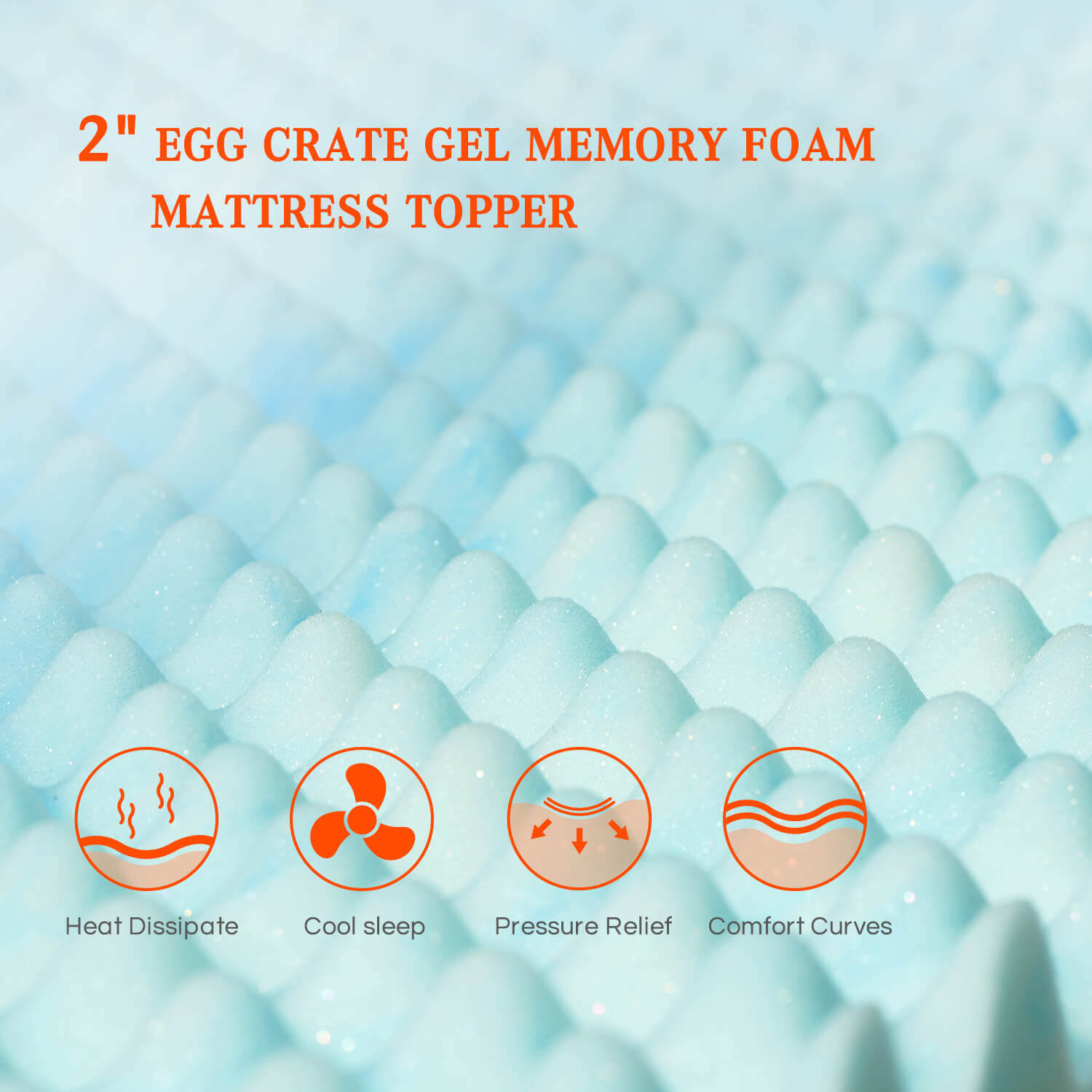 Sweet Night 2 inch ultra soft topper material