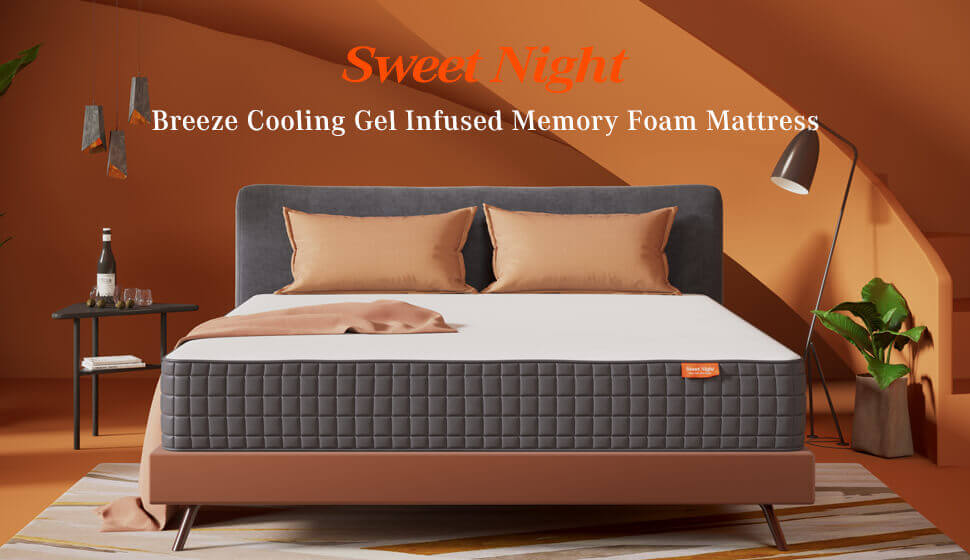 Breeze Memory Foam Mattress All Size Cooling Gel Infused Mattress On Sale Sweet Night Foam Sweet Foam Mattress Reviews
