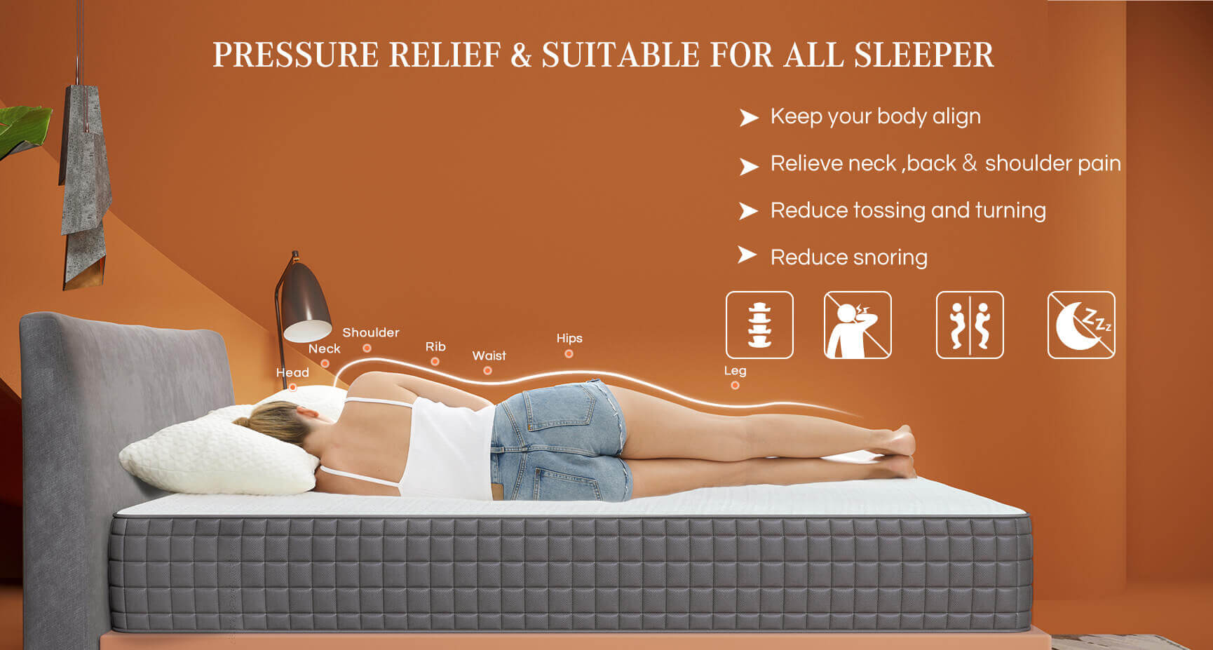 Sweet Night Breeze Mattress pressure relief and suitable