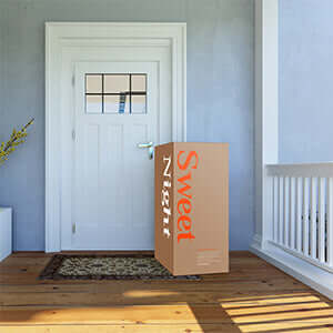 Sweet Night Breeze Memory Foam Mattress in a box shipping