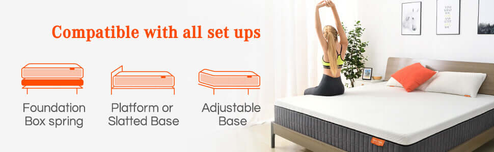 Sunkiss Memory Foam is The Best Mattress in 2021 Fit All Set ups