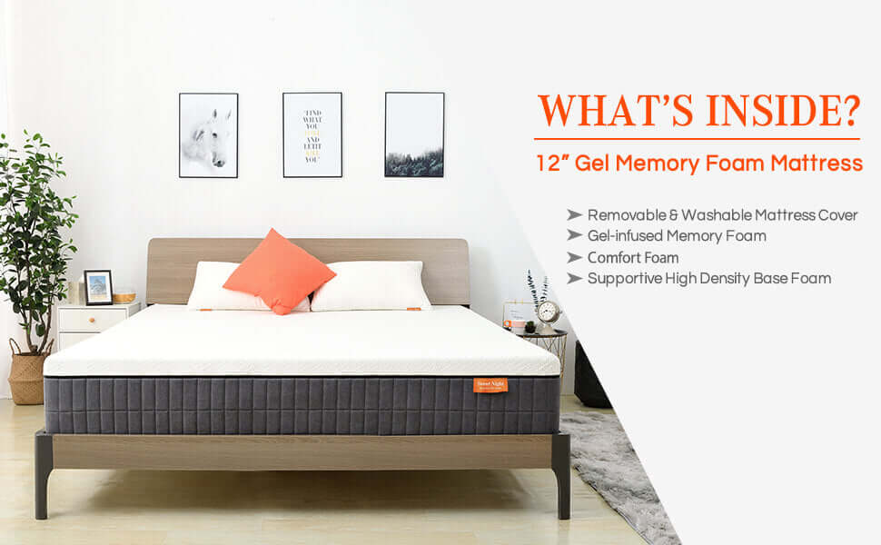 Sunkiss Memory Foam Medium Firm Mattress Offers Supportive Support
