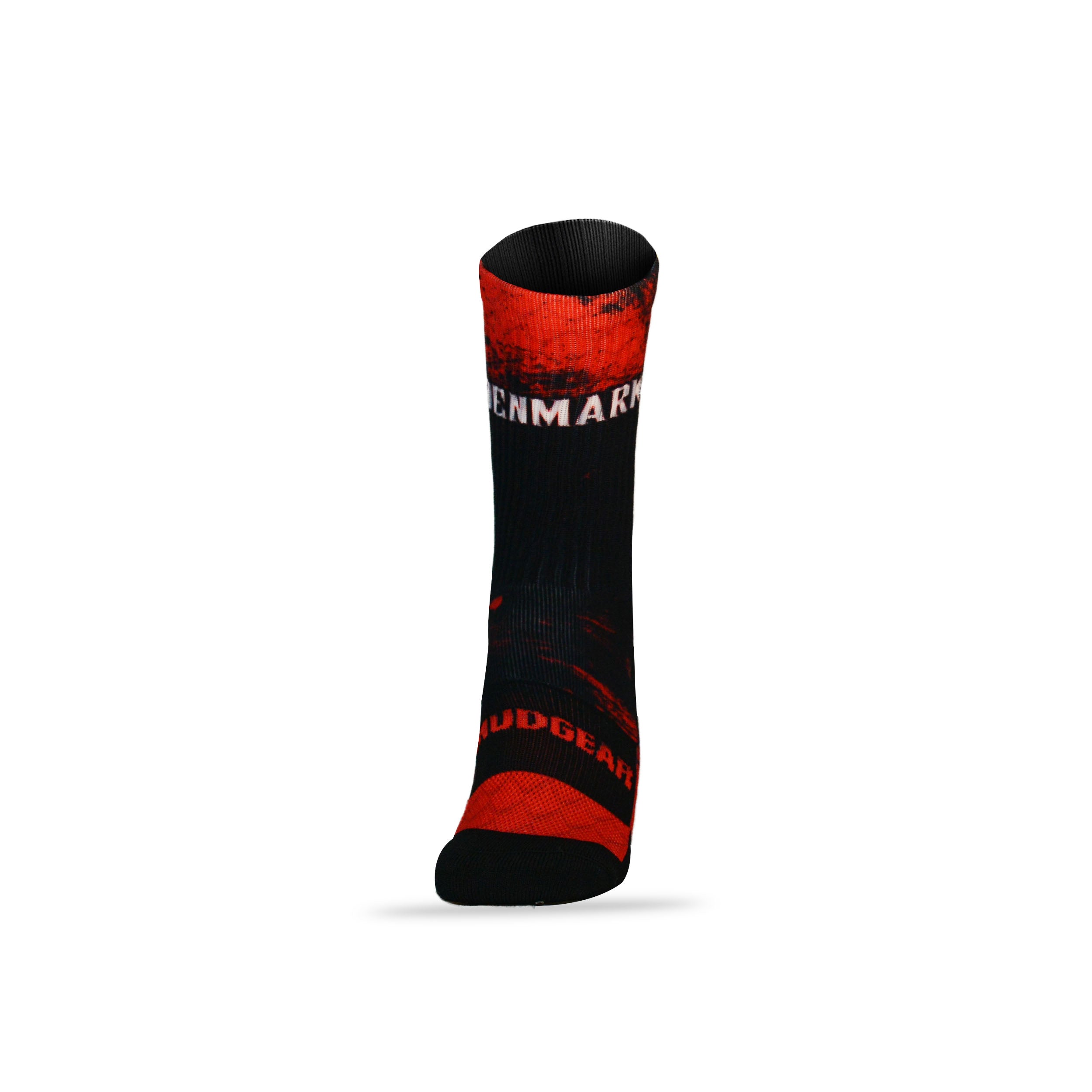 CLEARANCE ITEM - MudGear Custom Denmark Crew Height Socks (1 Pair)