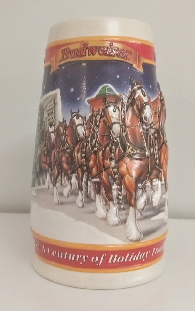 1999 Budweiser Holiday Stein CS389 