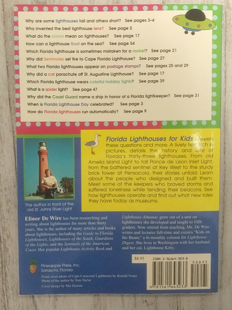 NEW Book - Florida Lighthouses for Kids
