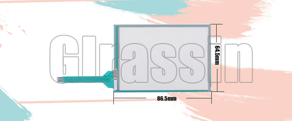 3.8 INCH Touch Screen for DMC AST-038 AST-038A050A Replacement