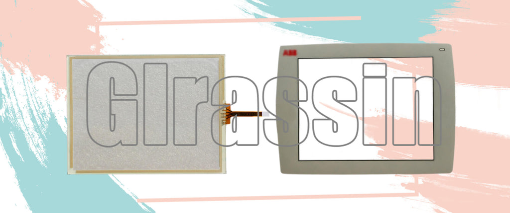 Touch Screen and Overlay for ABB Panel 800 PP835A 3BSE042234R2 Repair Replacement