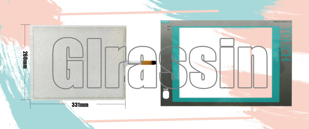 Touch Screen for Siemens SIMATIC Panel PC 677B 15" Repair Replacement