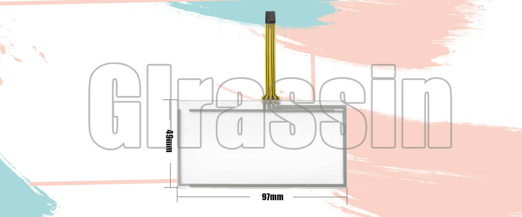 3.4 INCH TP-3937S1 DMC Touch Screen Repair Replacement