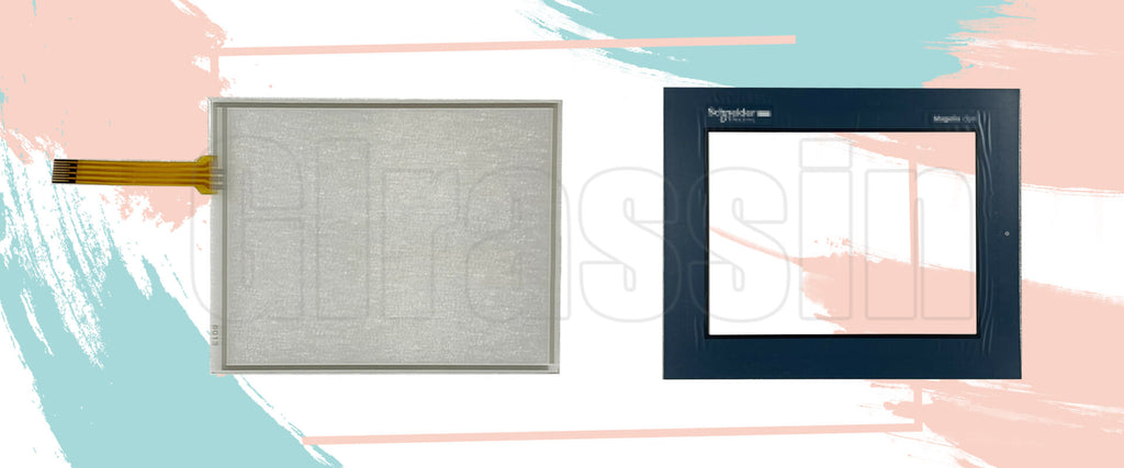 7.5 INCH Touch Screen and Overlay for Schneider HMI Magelis XBTGT4230