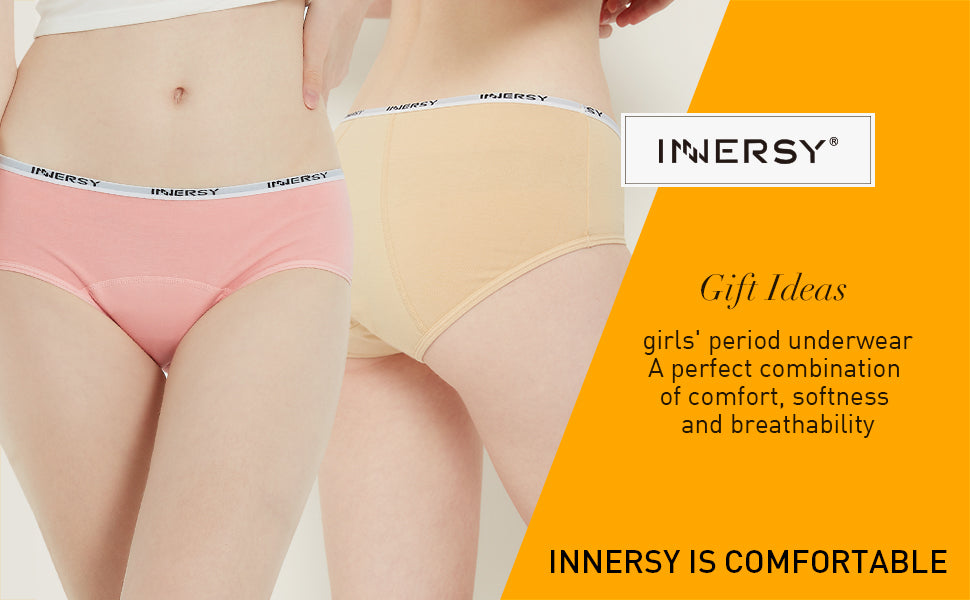 teen girls' period underwear 3 pack