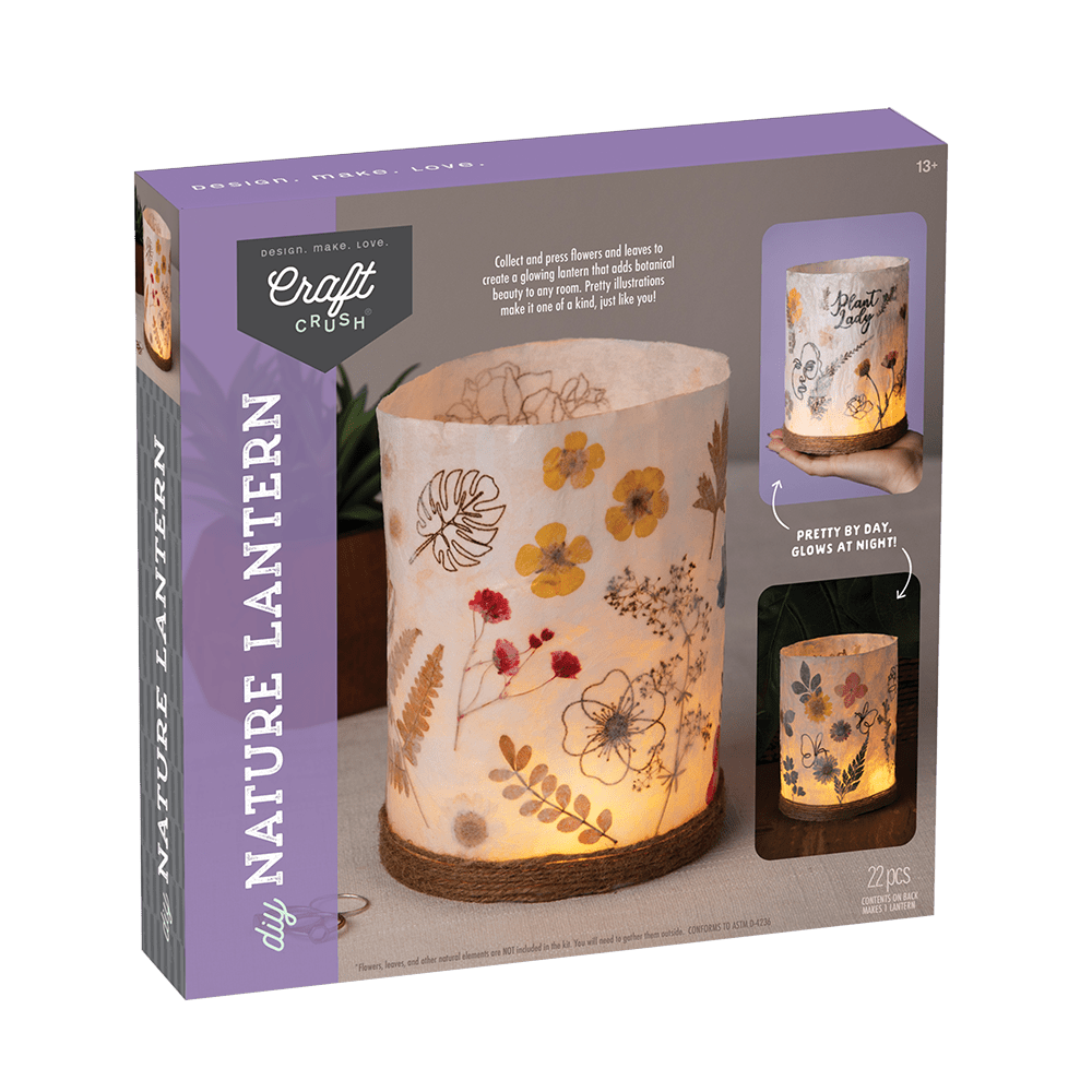 Craft Crush Nature Lantern