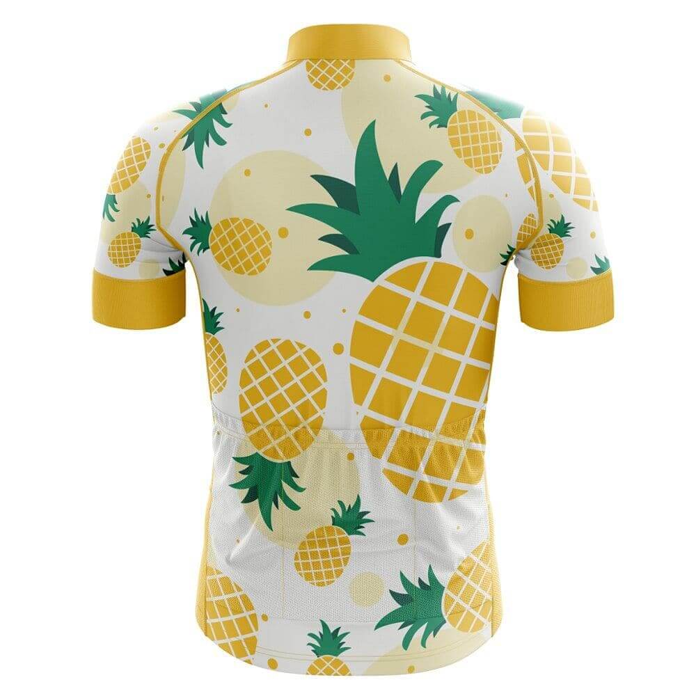 Pineapple Print Cycling Jersey