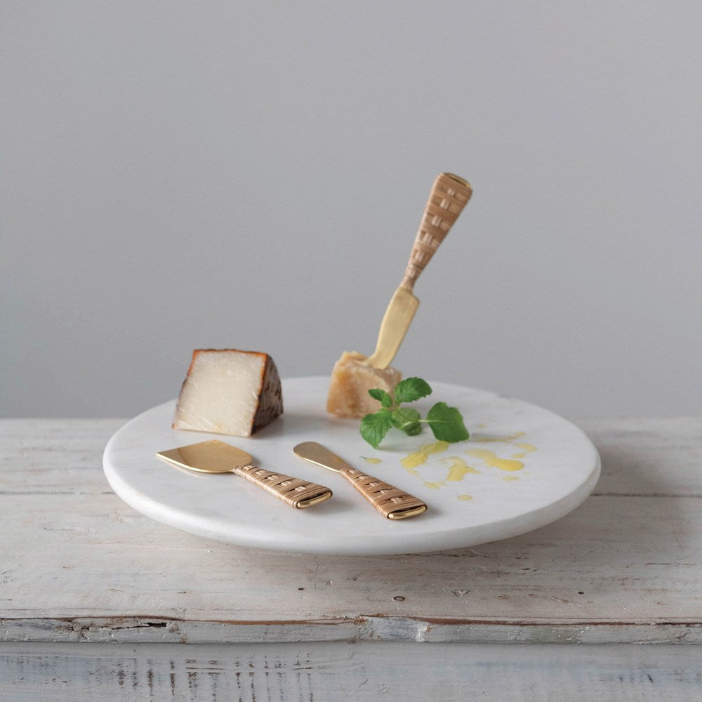 White Marble Lazy Susan