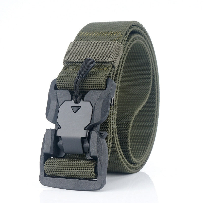 MEDYLA Magnetic Buckle Tactical Nylon Belt