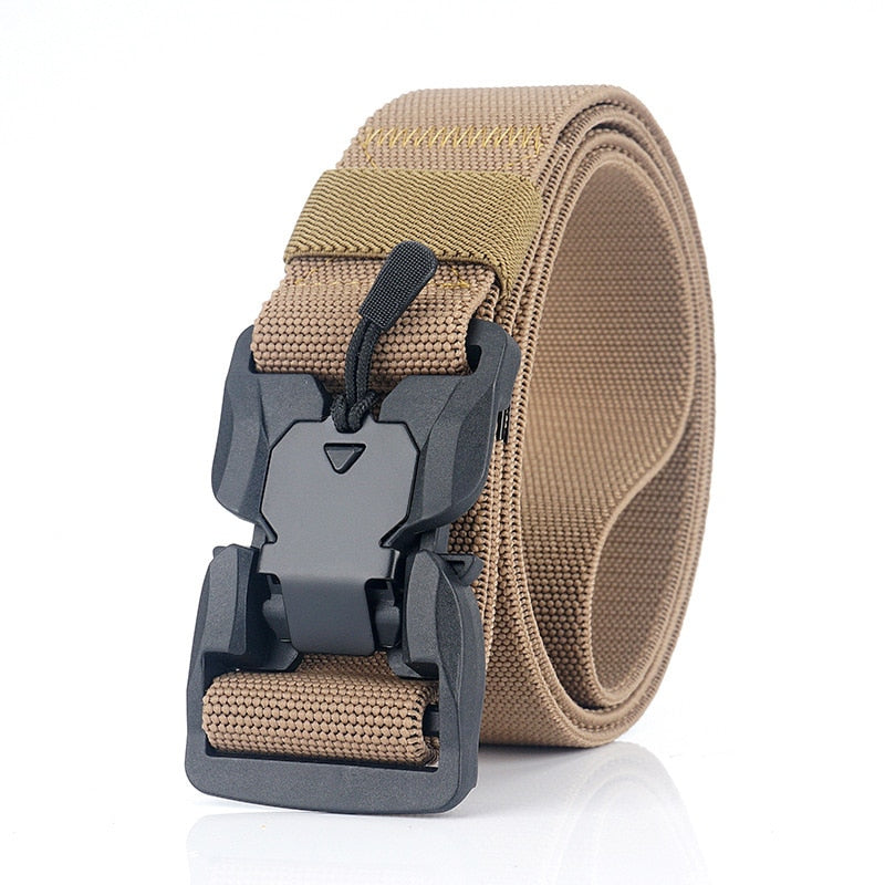 MEDYLA Magnetic Buckle Tactical Nylon Belt