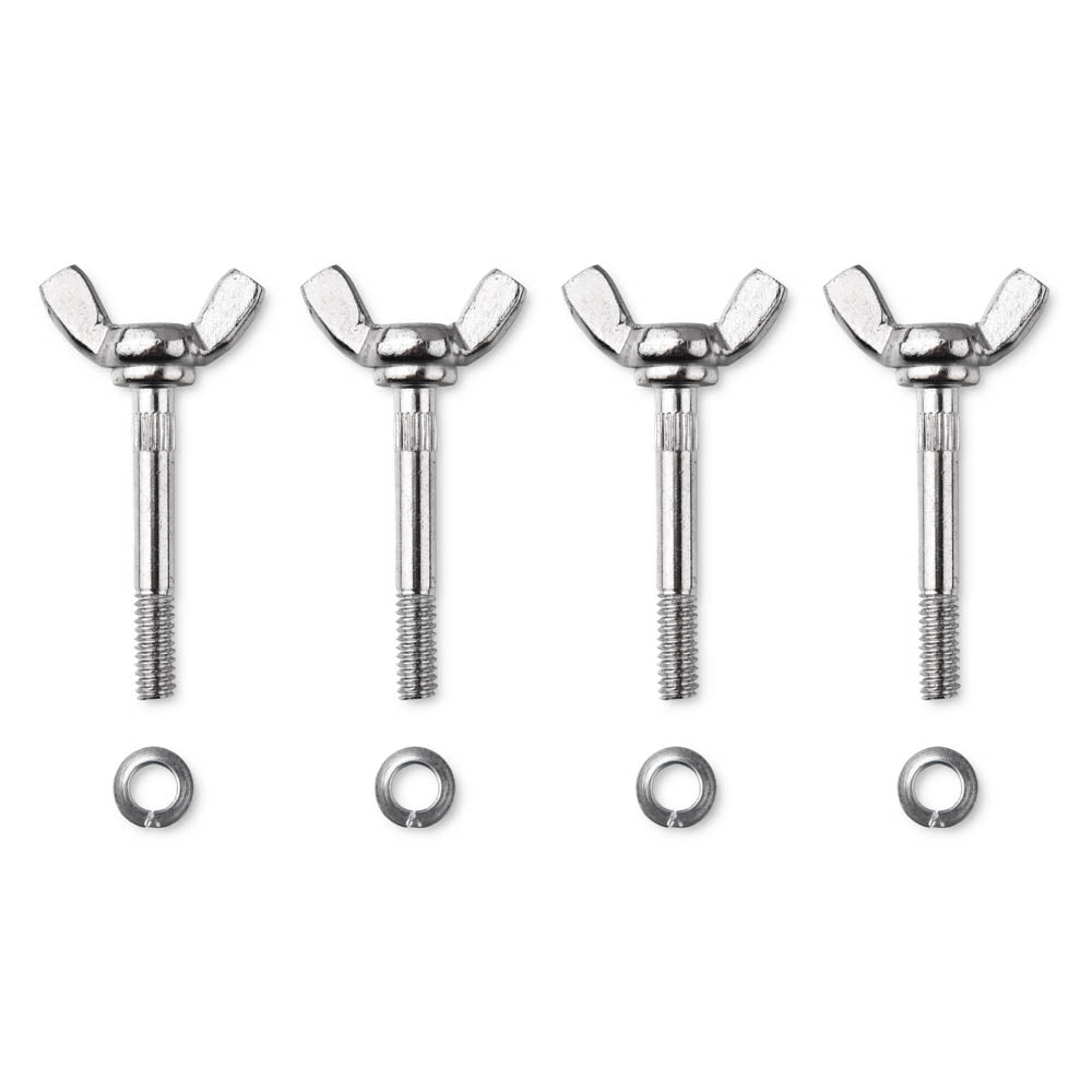  DIY M6 Wing Bolt Butterfly Bolt & Nut 4ct/Pack 63mm 