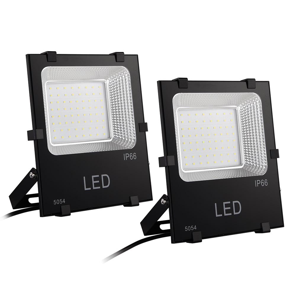  DIY 50W LED Waterproof Flood Light Fixtures Cool White 