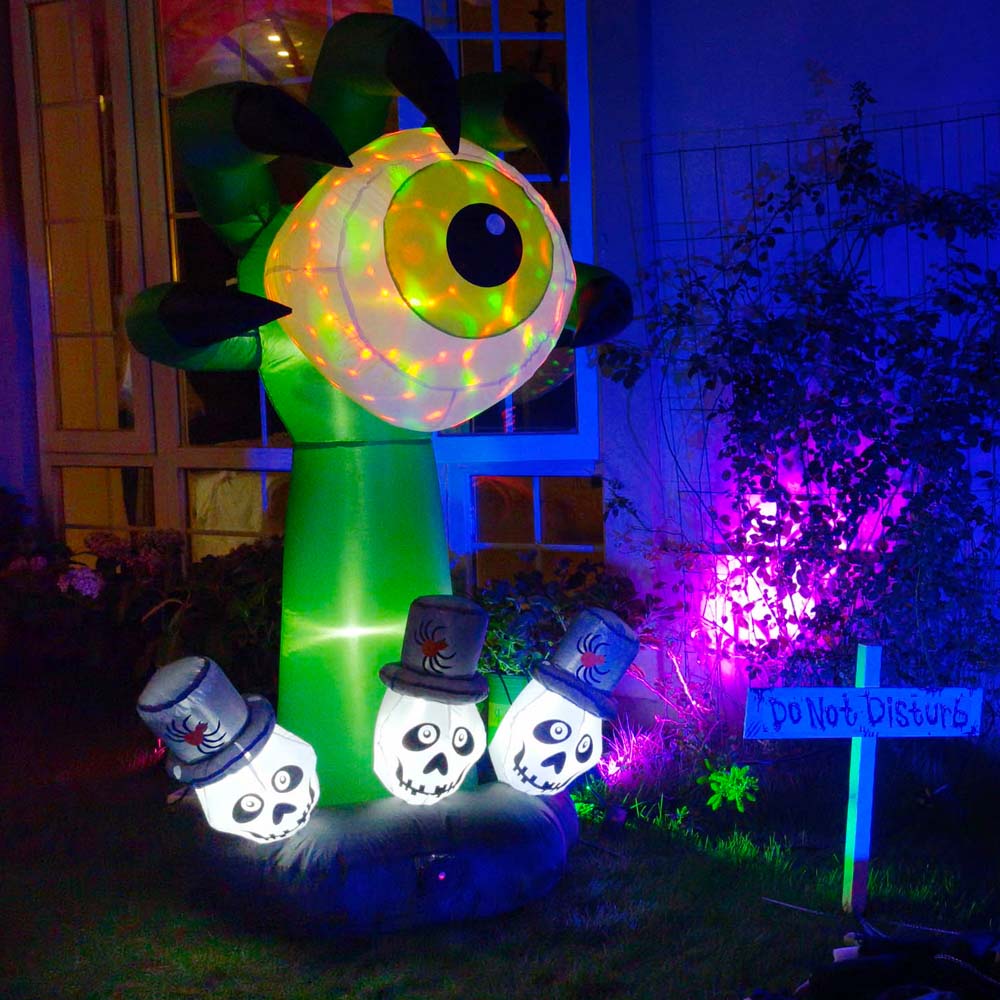  DIY Halloween Inflatable Monster Hand Motion Sensor Lights & Sounds 