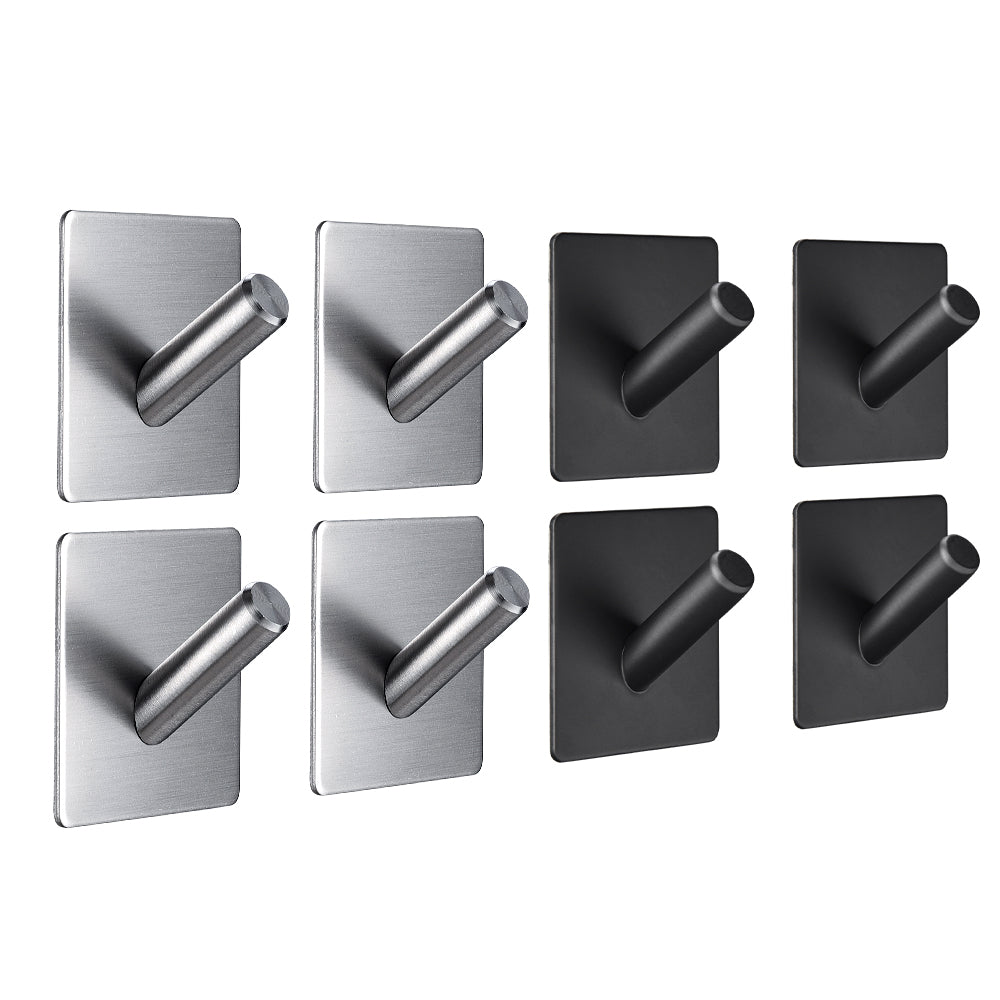  DIY Towel Hooks Robe Hooks Stainless Steel 4-Pack 