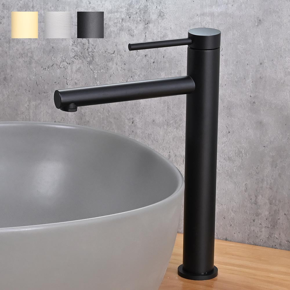  DIY Tall Bathroom Faucet for Vessel Sink Single-Hole 13"H 