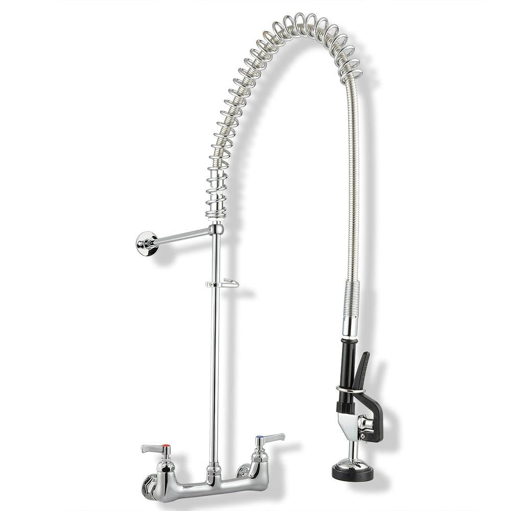  DIY Commercial Kitchen Pre-Rinse Faucet 8" Center 41" Height 