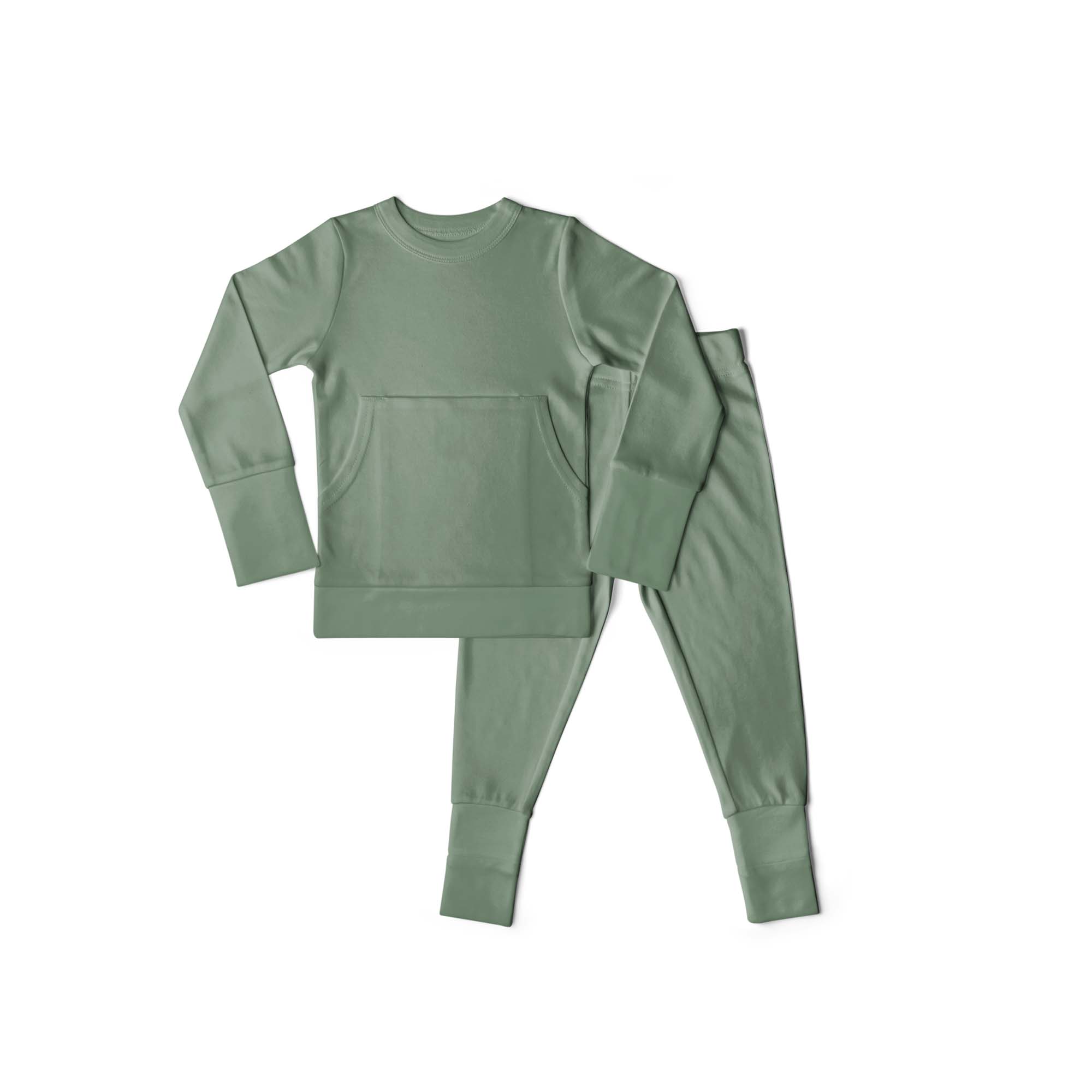 goumikids Bamboo Organic Loungewear - Glacier