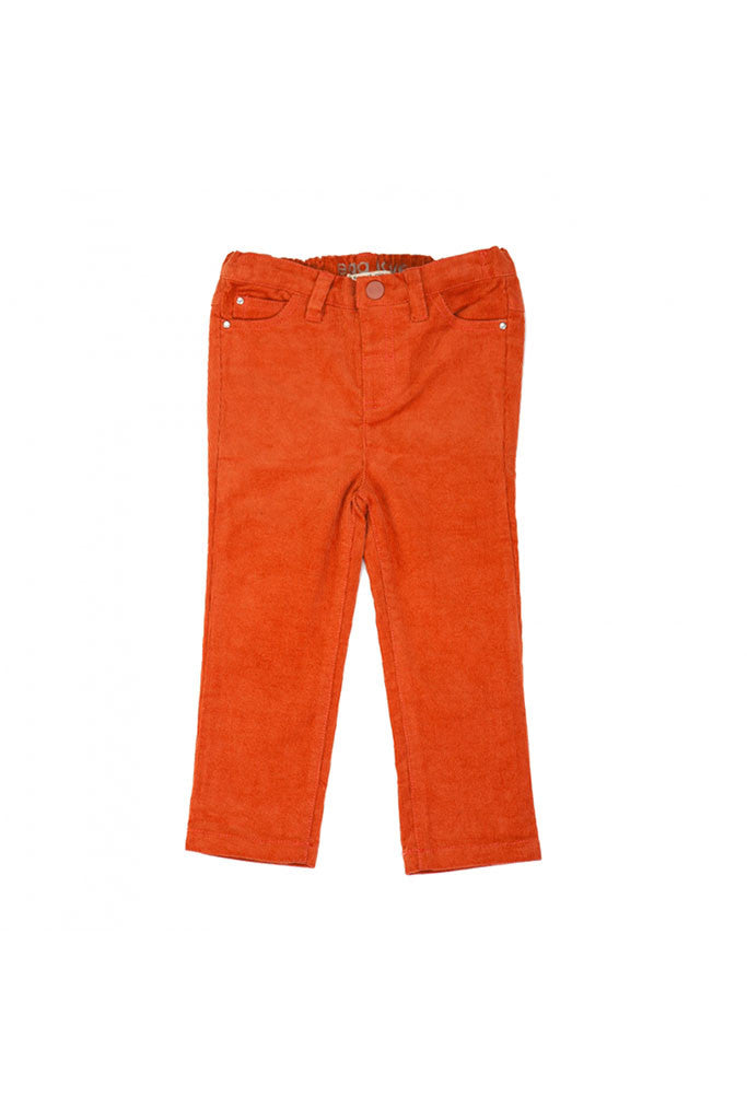 Corduroy Pants - Burnt Orange