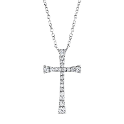 0.25ctw Diamond Cross Necklace