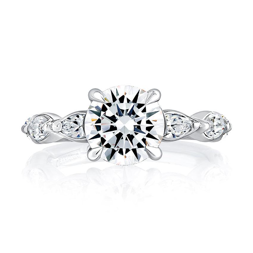 Marquise Diamond Engagement Ring