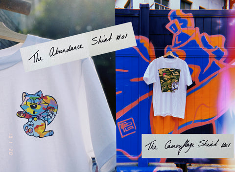 Nuki #LifeIsNuki Abundance Shirt Camouflage Shirt Street Wear CK Chiu