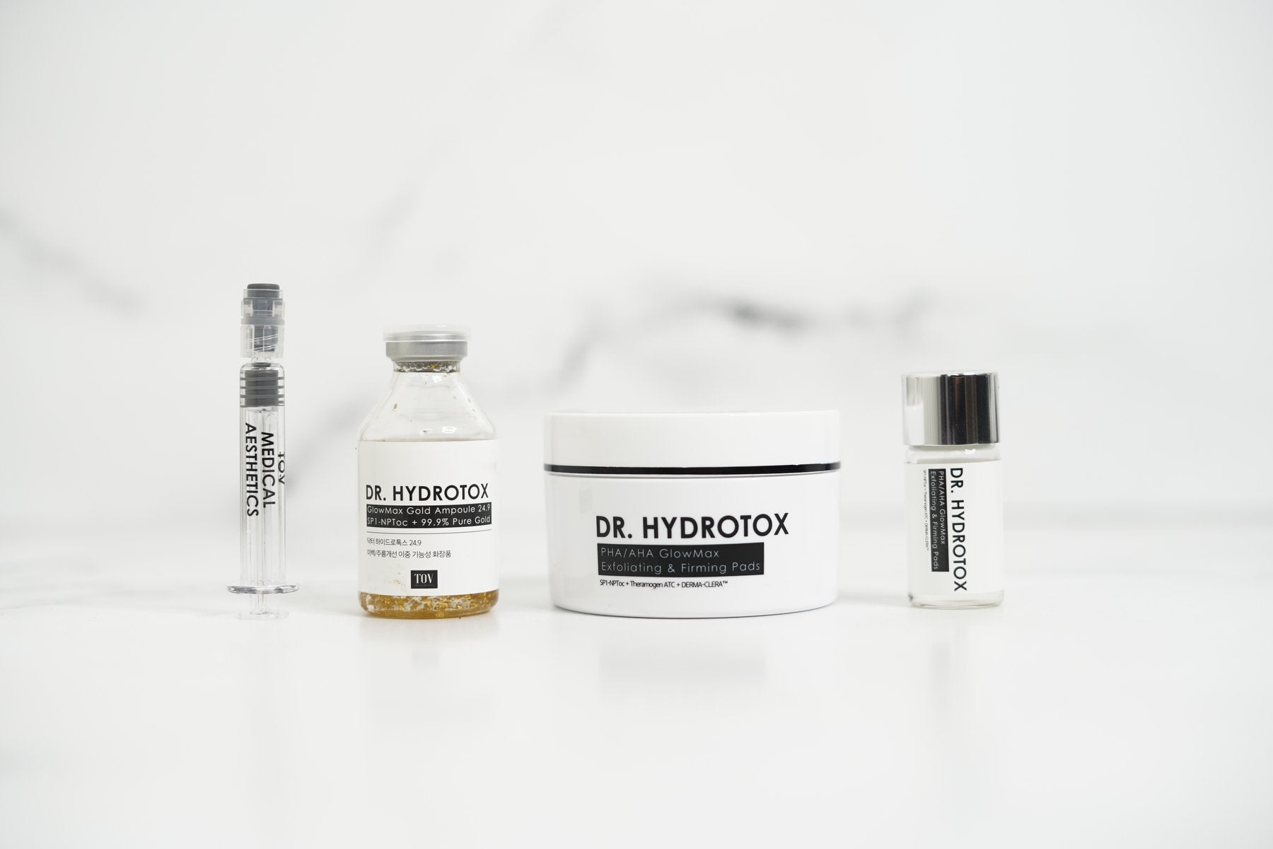 Hydrotox Glowmax Daily Skin Renewal System with Caviplla O2, Promoter Repair Cell and Free NeoGenesis Eye Serum