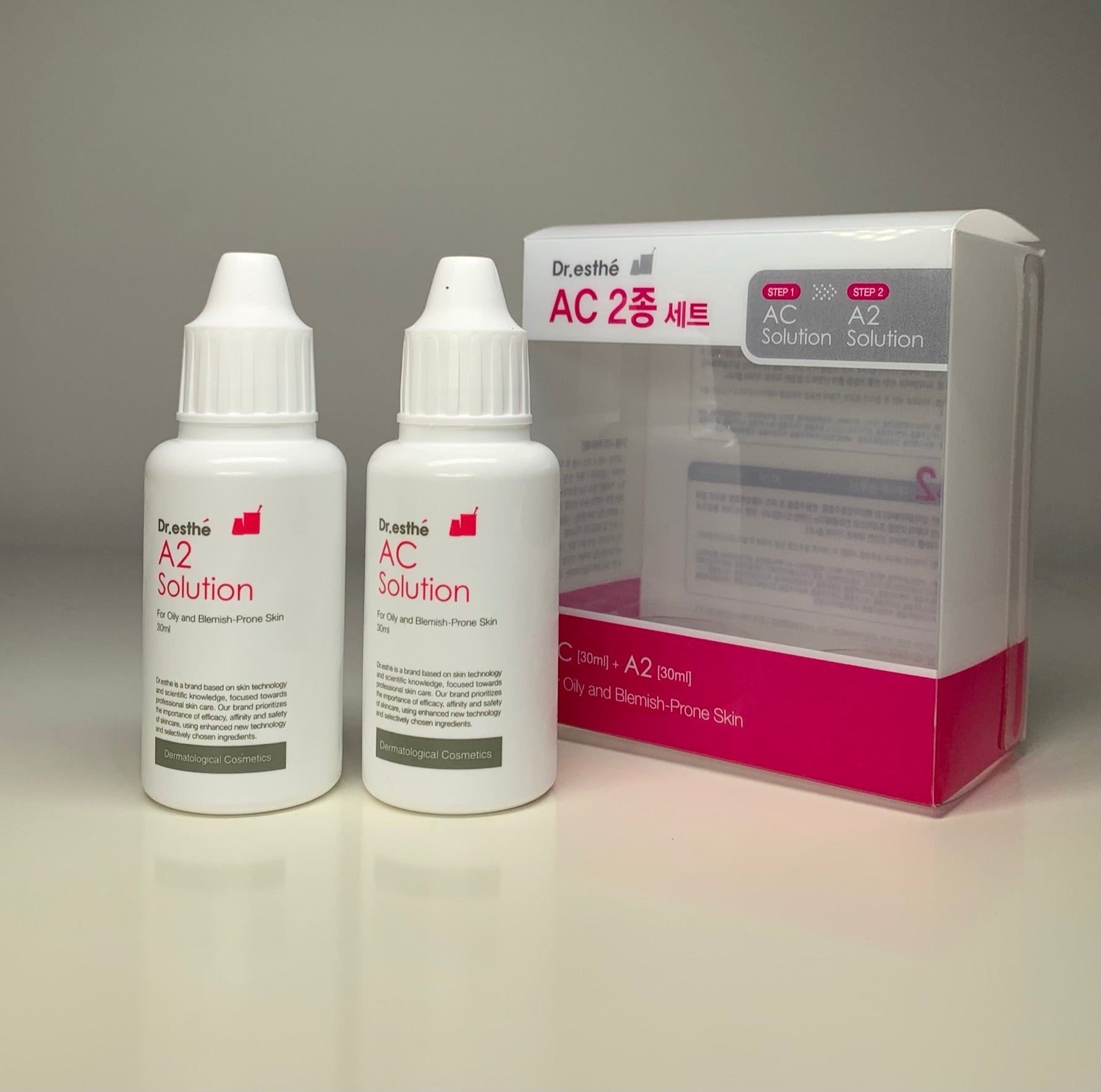 Dr.esthe AC Solution 30ML with A2 Solution Set