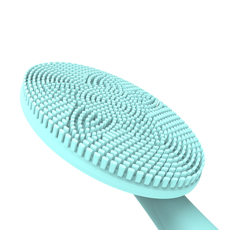 Halylo Brush Sonic Facial Cleansing while Massage