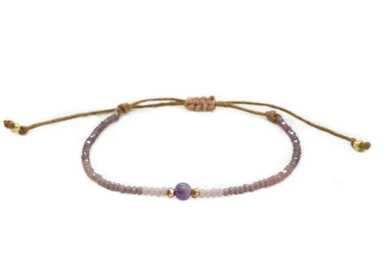 Amethyst Goddess Bracelet