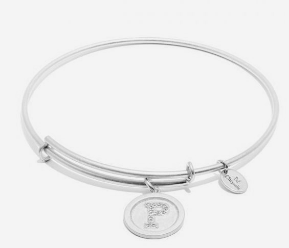 Chrysalis Silver Initial Bracelet