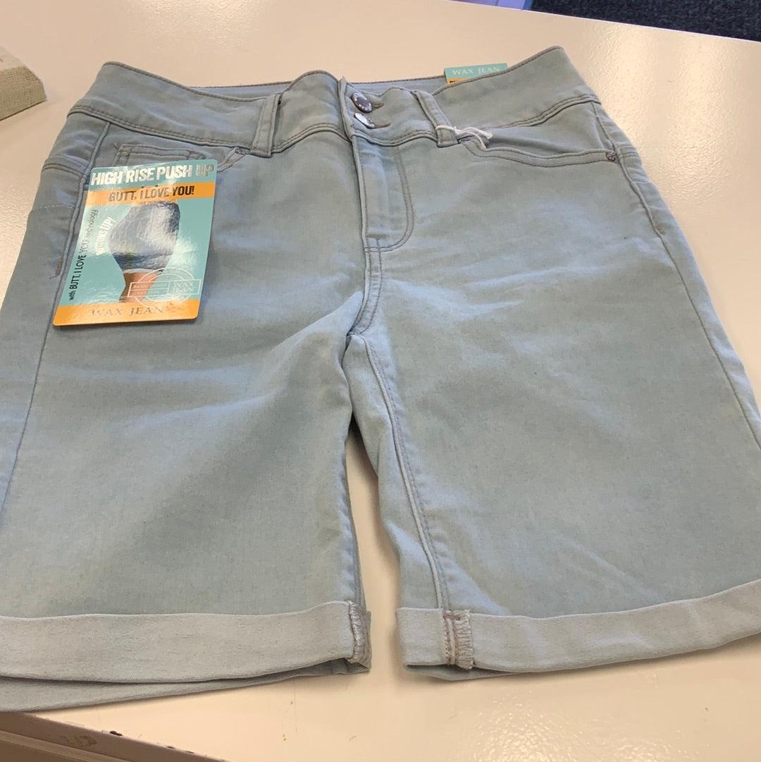 Wax Jean High Rise Butt-Lifting Shorts