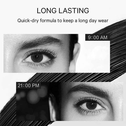 grab each lash right from the roots and clump out any excess mascara resting